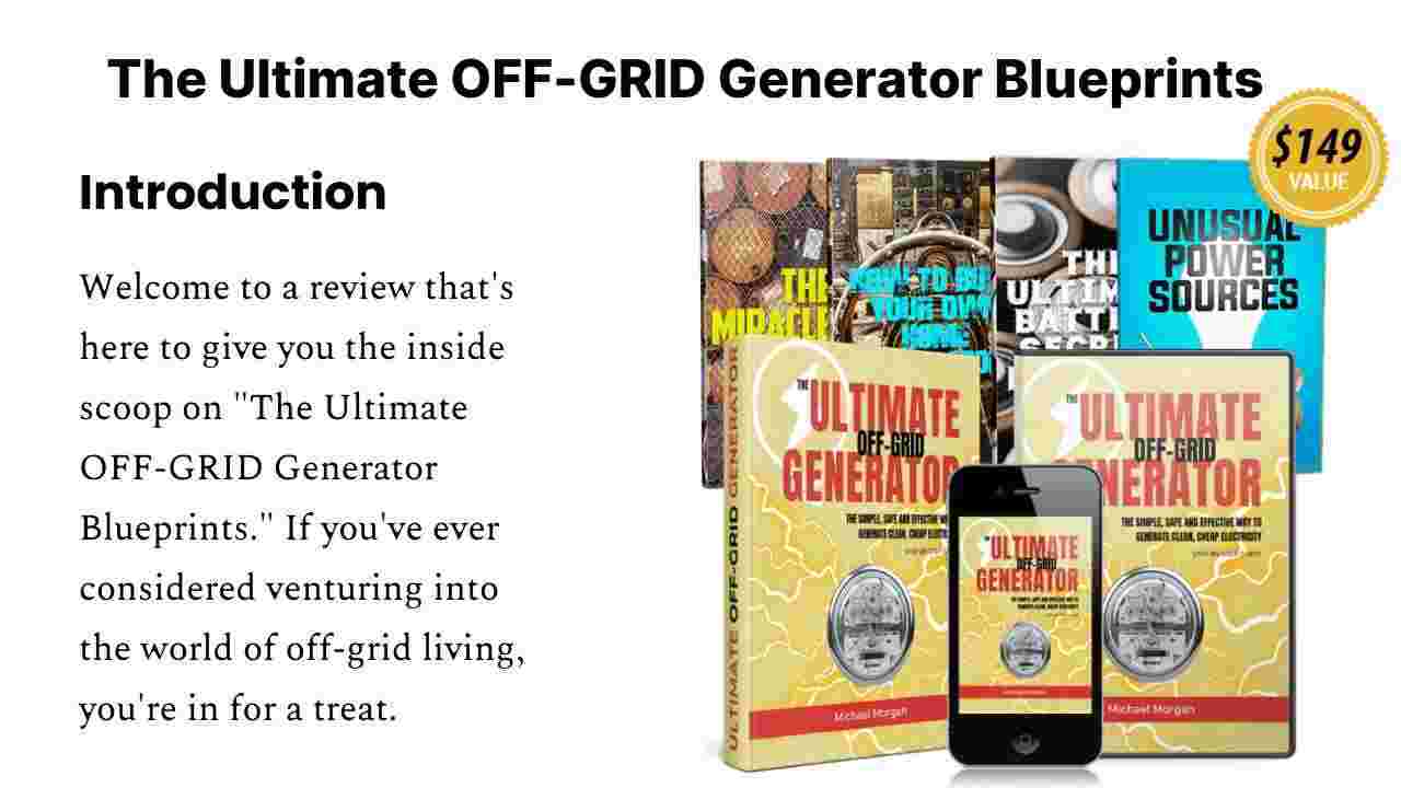 DIY Off-Grid Generator Blueprint