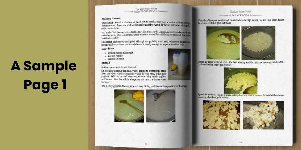 Lost Superfoods Pages