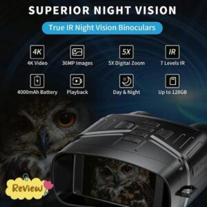 Ultra-X Night Vision Goggles Illuminate Your Nighttime Adventures!