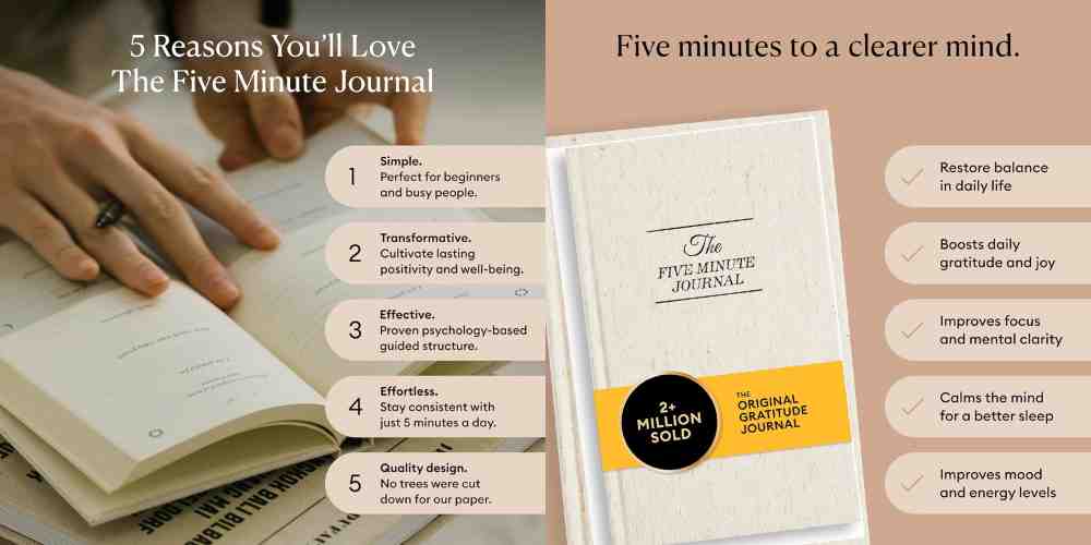 The Five Minute Journal