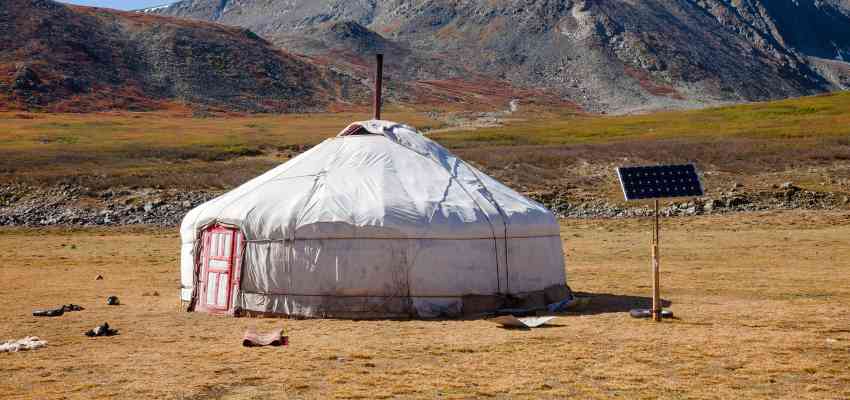 Solar Powered Tents