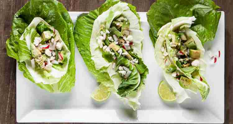 Turkey and Zucchini Lettuce Wraps