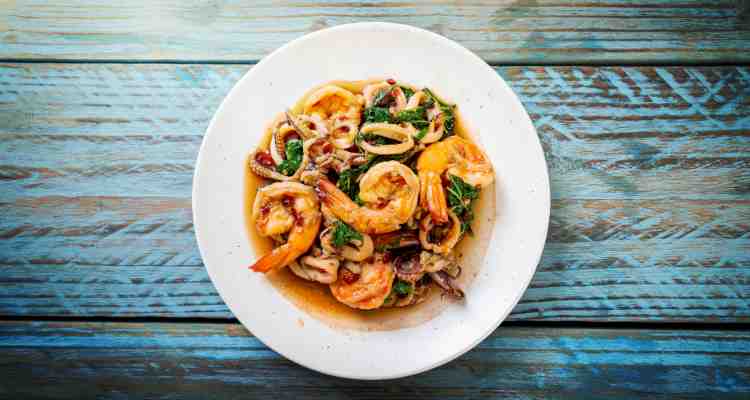 Garlic Shrimp Stir-Fry