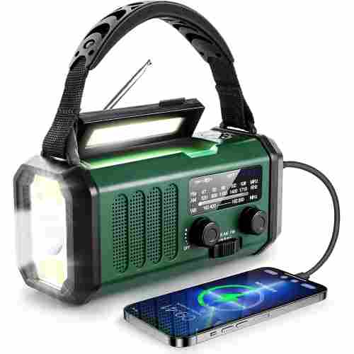 10000mAh Crank Emergency Radio