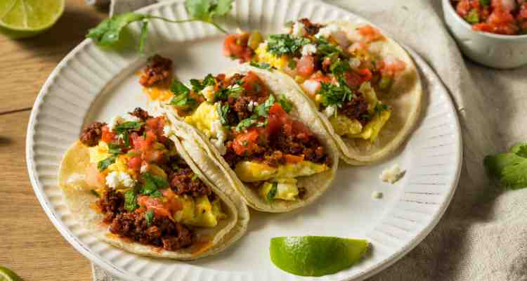 Spicy Black Bean Tacos