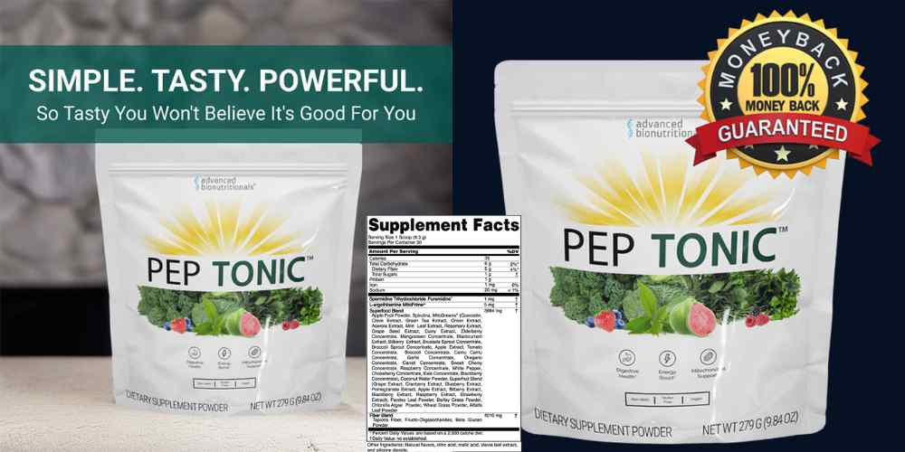 Pep Tonic - One Scoop, All-Day Energy
