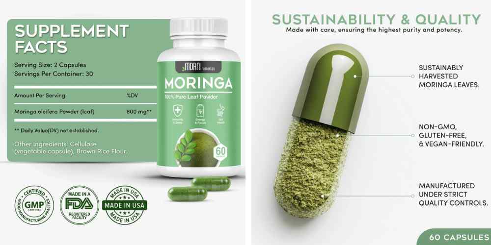 Pure Moringa Facts & details